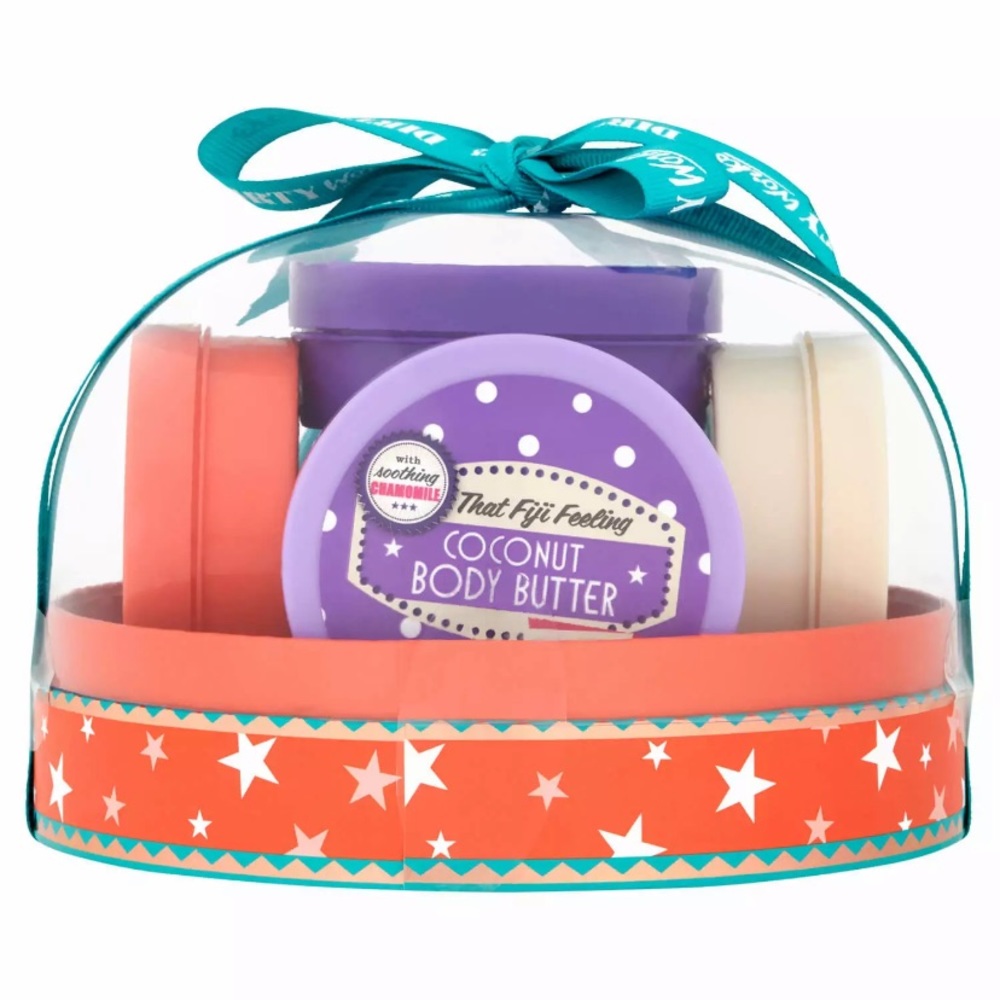 NEW Dirty Works Little Luxuries Snow Globe Set